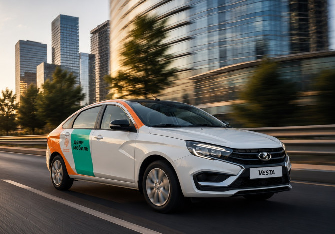 LADA Vesta появятся в автопарке каршеринга «Делимобиль» в Москве